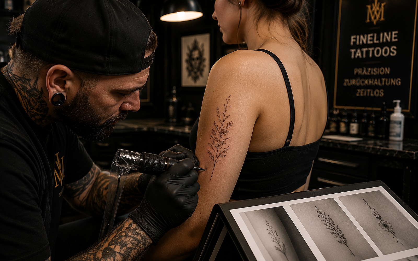 Fineline Tattoos: Wie gut altern feine Linien wirklich?