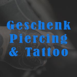 Weihnachtsgeschenk Tattoo und Piercing