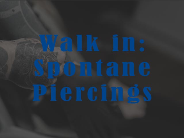 Spontane Piercings - was gilt es zu beachten?