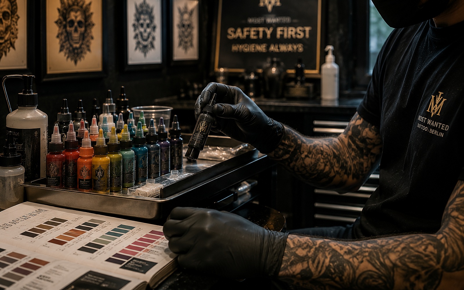 Tattoo-Farben und Allergien: Wie sicher sind moderne Tattoo-Farben?