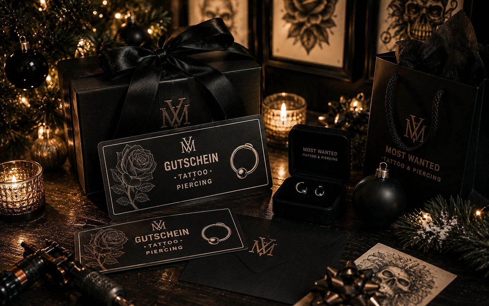 Tattoo & Piercing als Geschenk: Ideen für Weihnachten