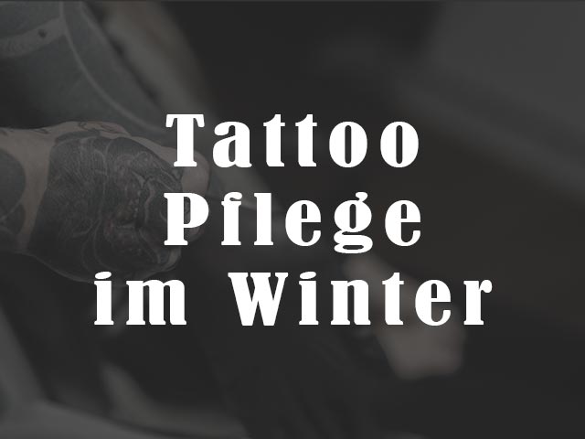 Tattoopflege im Winter