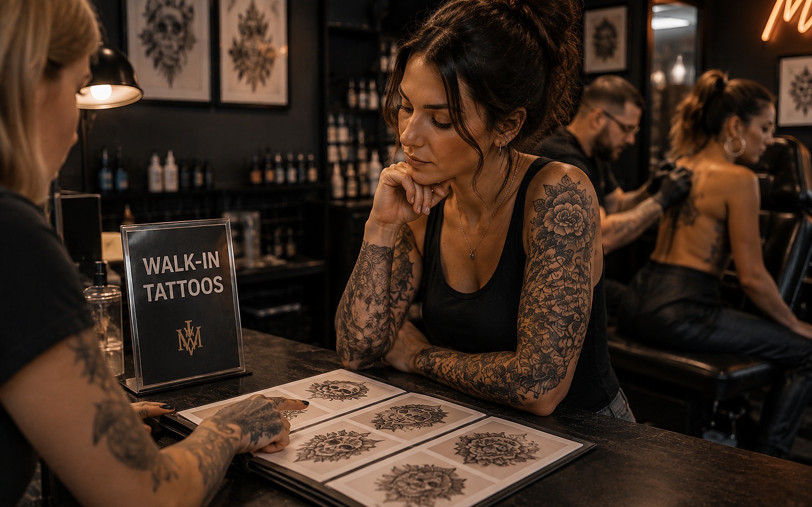 Walk-In Tattoo: Spontan stechen lassen – was du beachten solltest