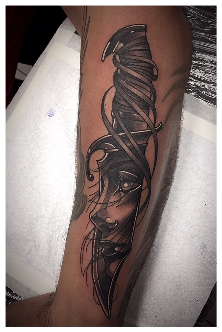 Tattoo-Arbeit von Ben bei Most Wanted Berlin – Motiv 30