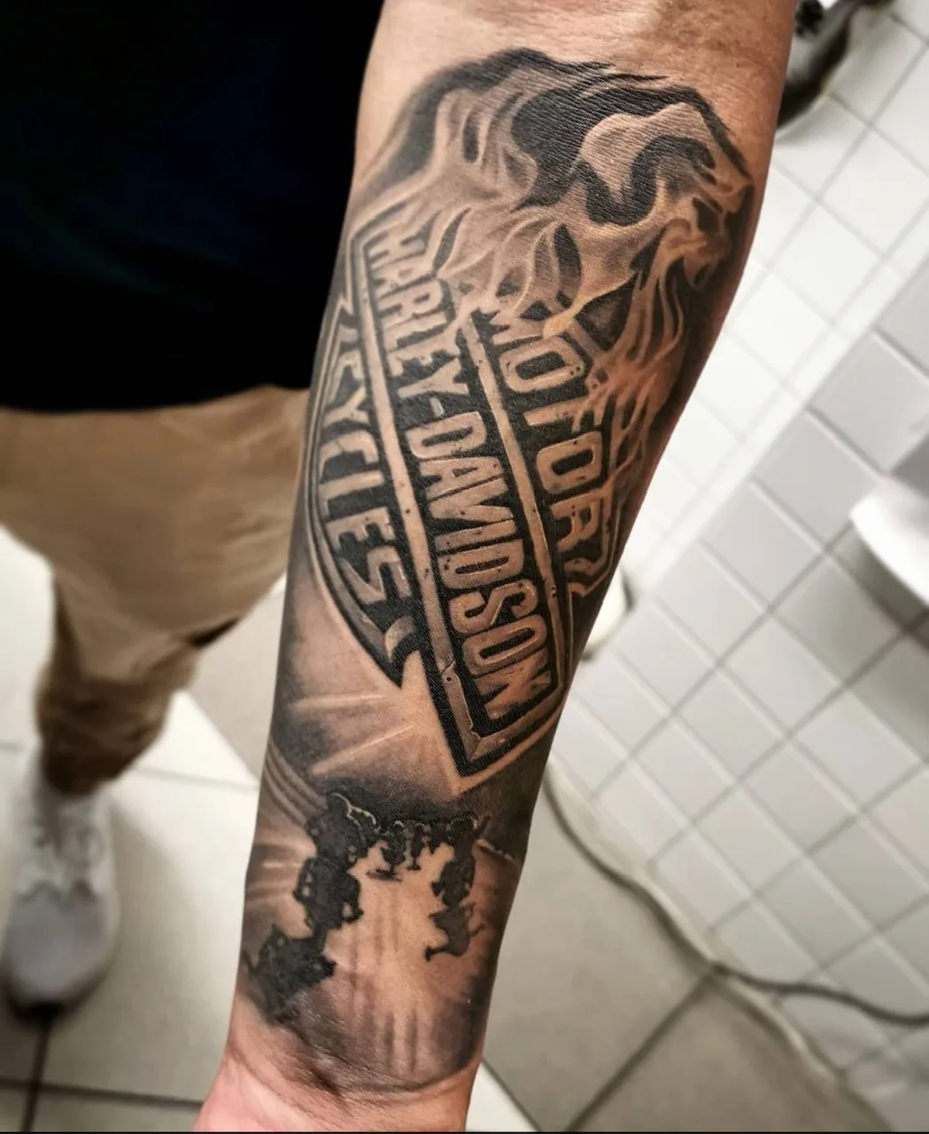 Tattoo-Arbeit von Ben bei Most Wanted Berlin – Motiv 35