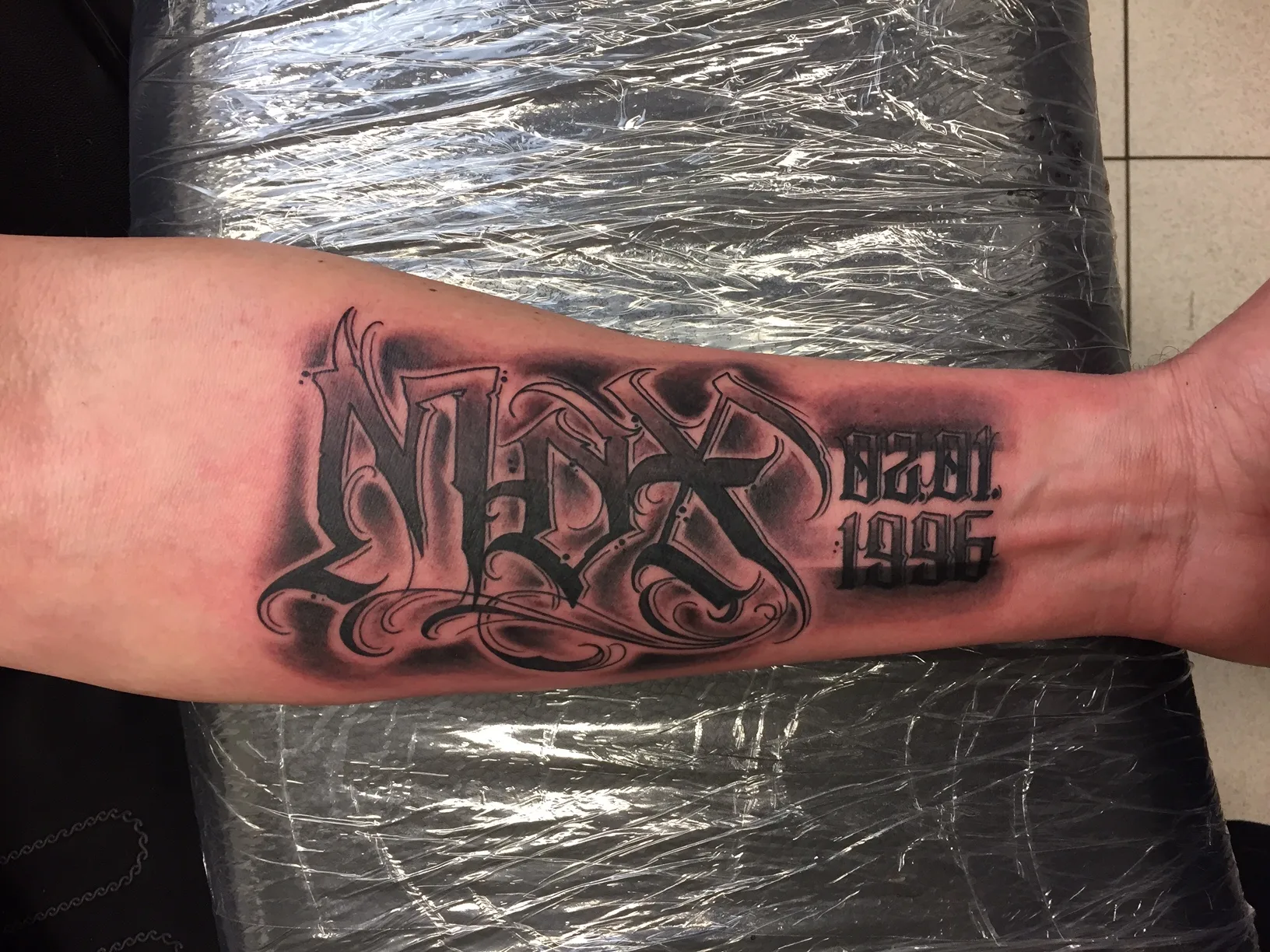 Tattoo-Arbeit von Ben bei Most Wanted Berlin – Motiv 42