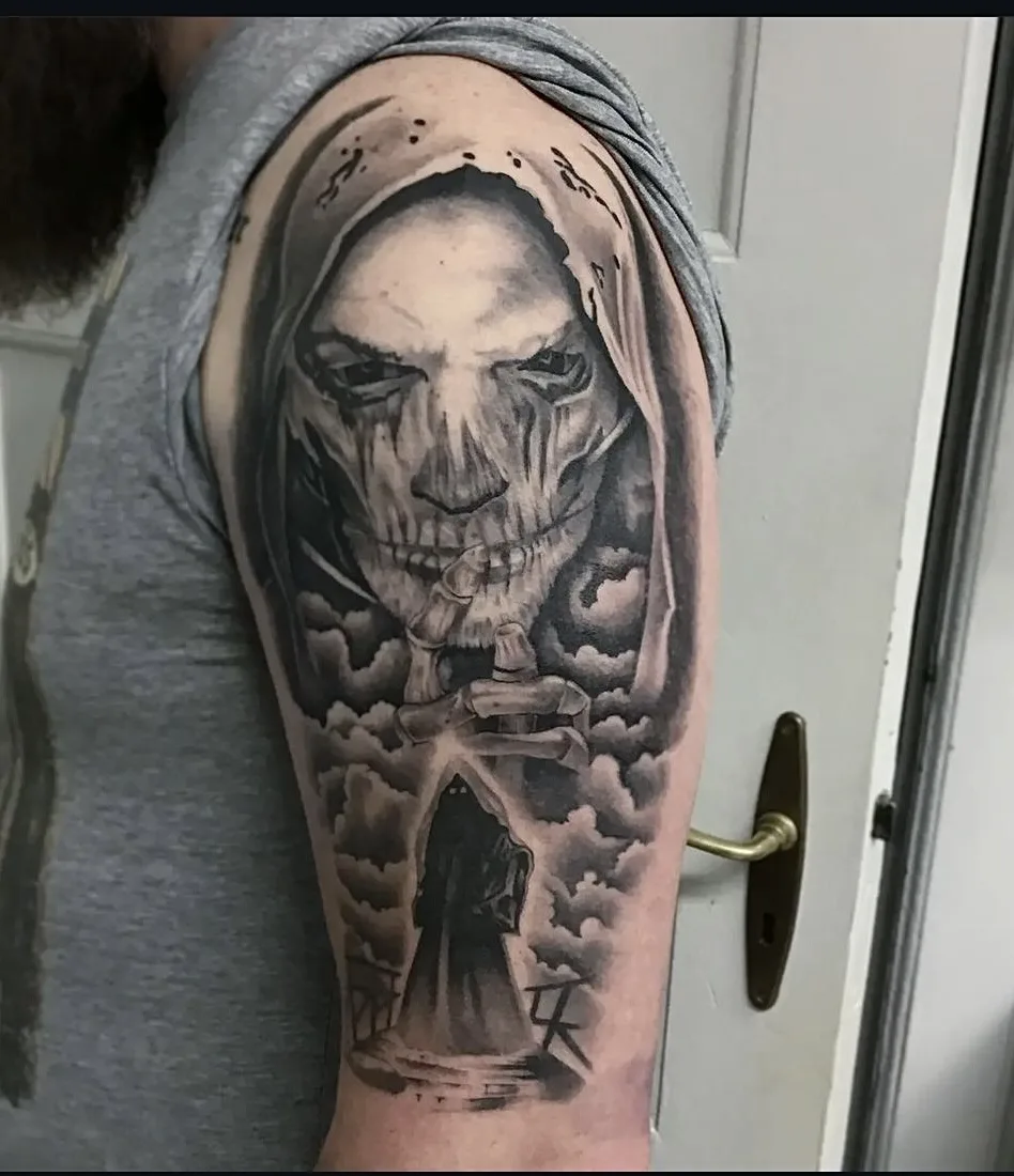 Tattoo-Arbeit von Ben bei Most Wanted Berlin – Motiv 48