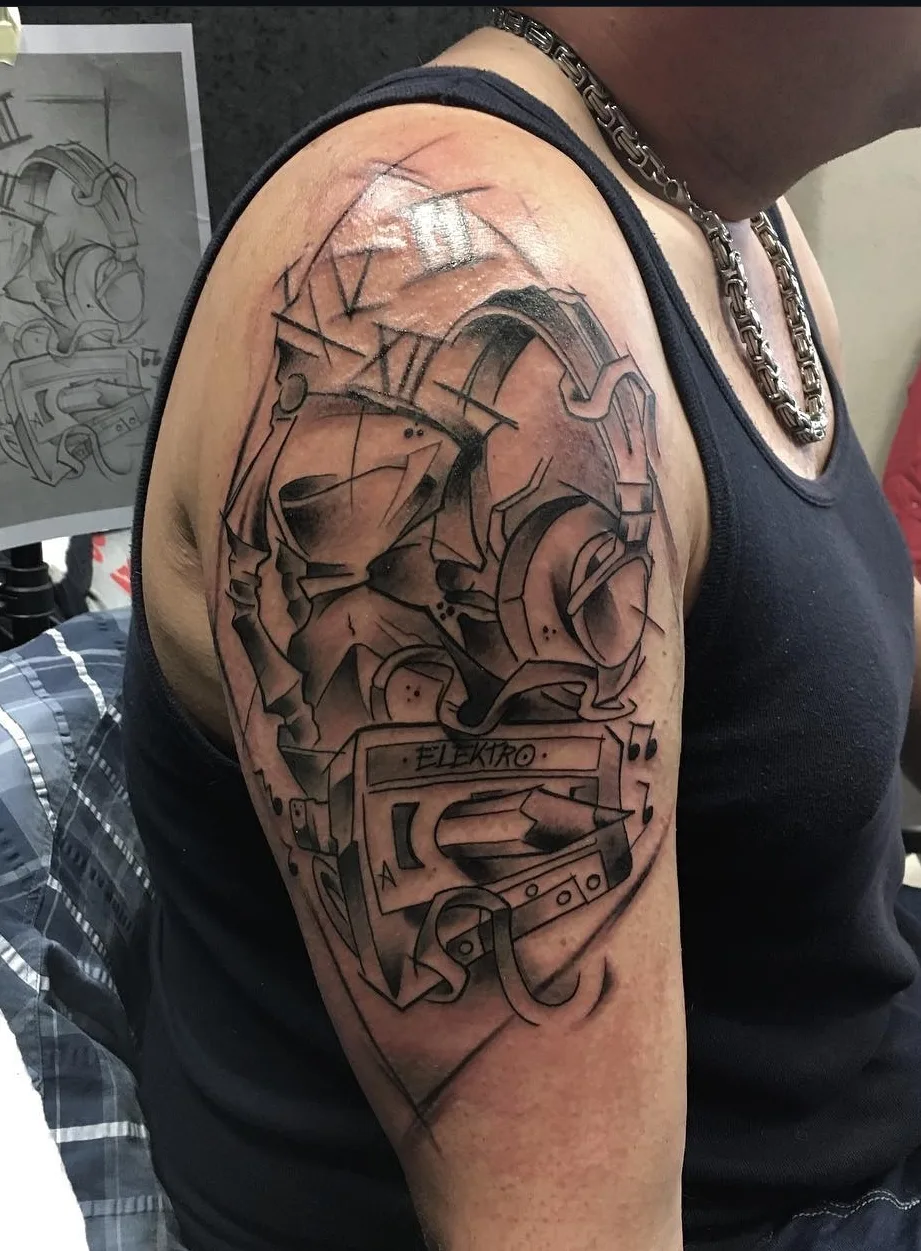 Tattoo-Arbeit von Ben bei Most Wanted Berlin – Motiv 52