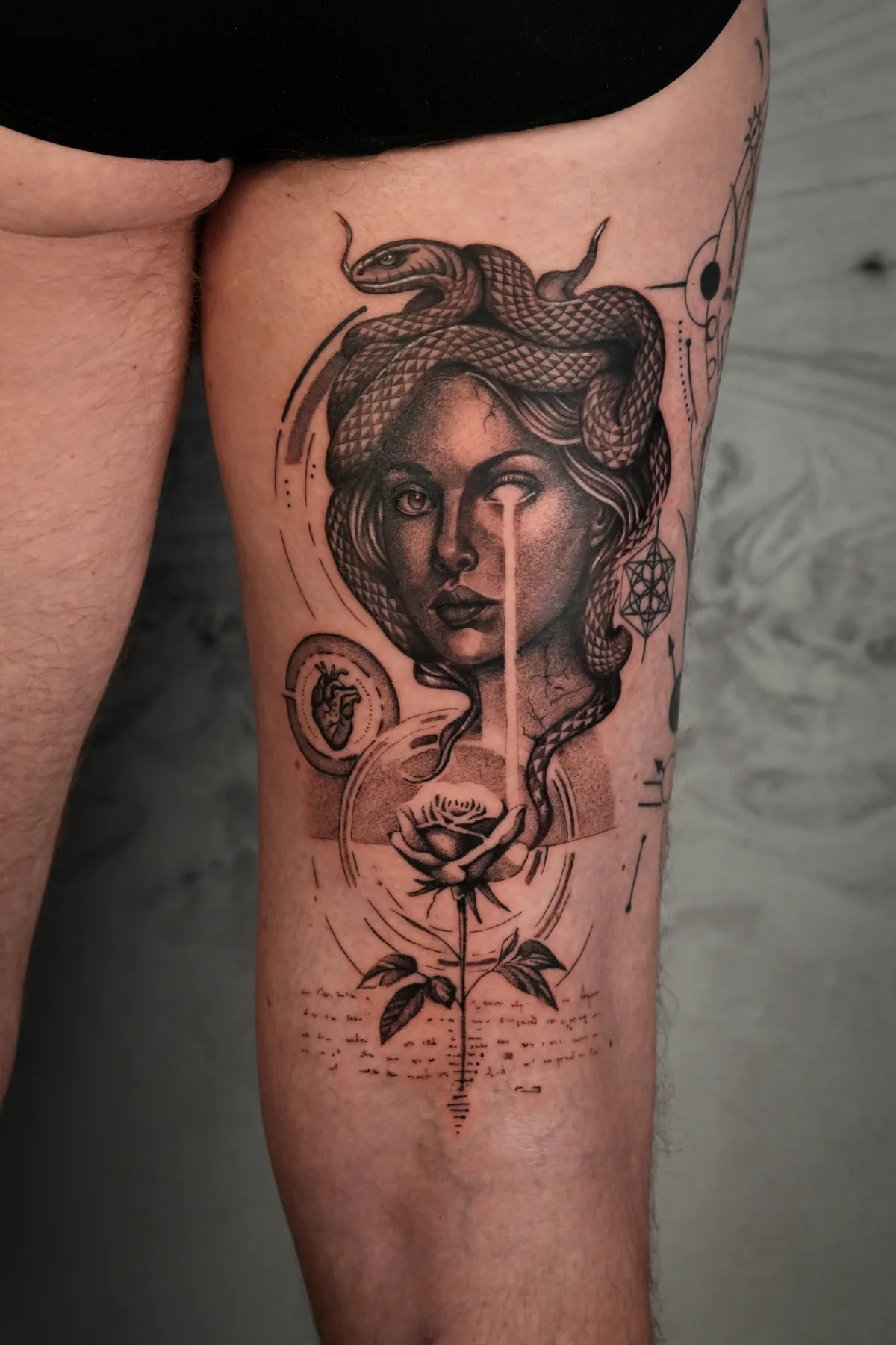 Tattoo Arbeit von Dario bei Most Wanted Berlin – Motiv 12