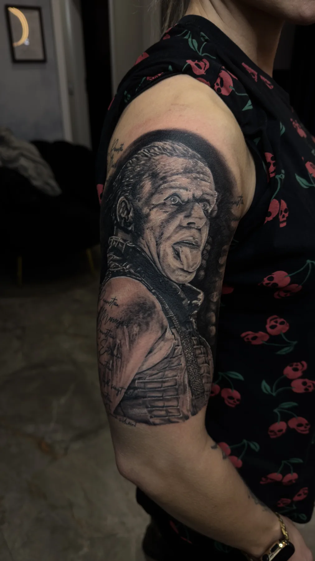Realistic Tattoo bei Most Wanted Berlin