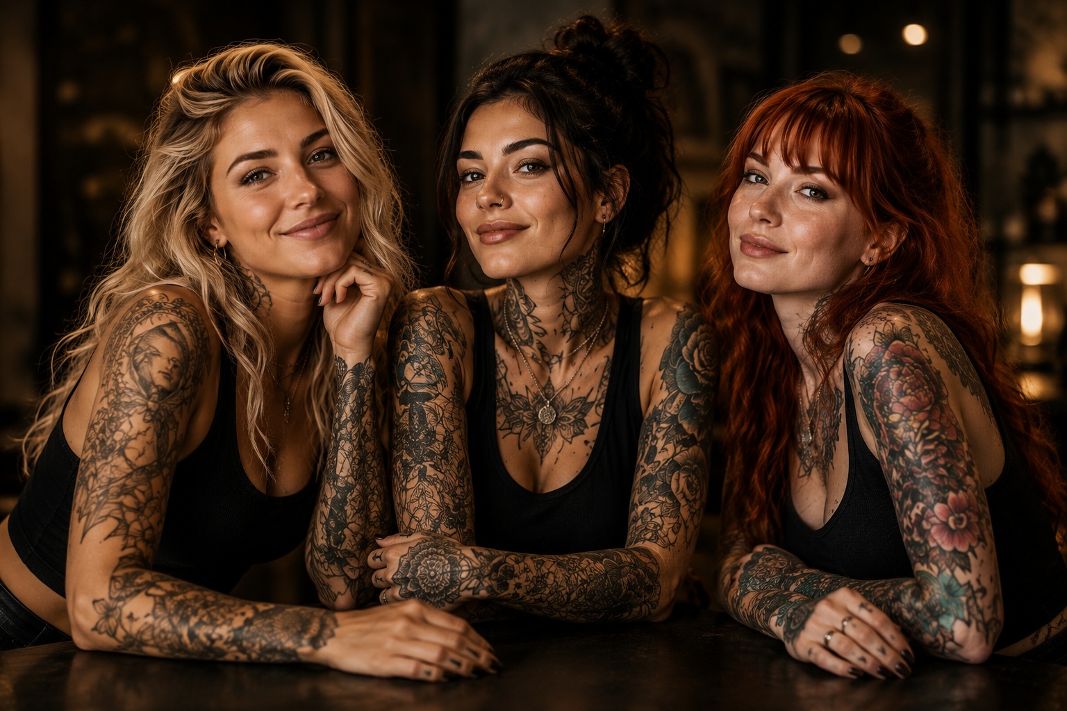 Tattoo Arbeit bei Most Wanted Berlin