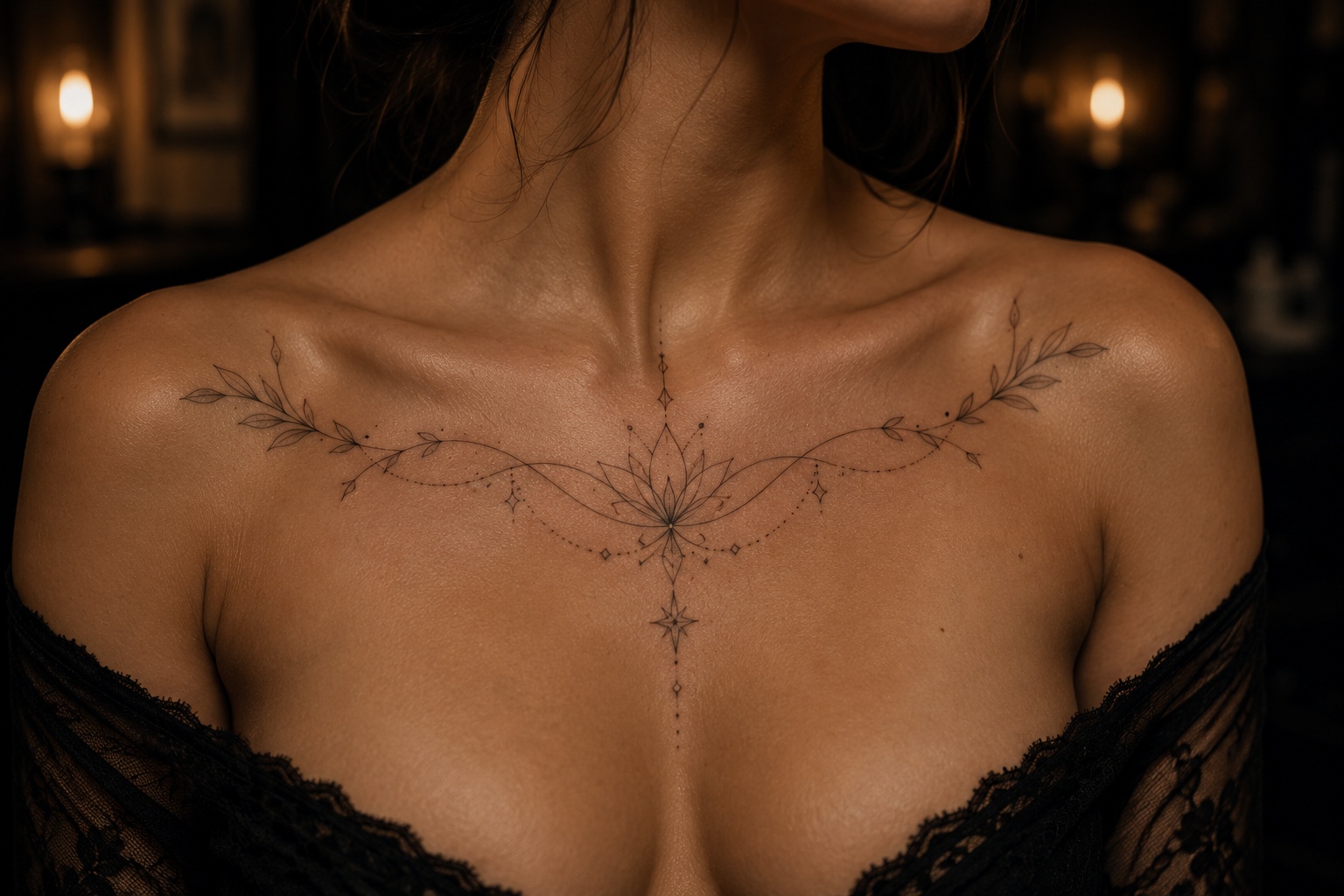 Fineline Tattoo bei Most Wanted Berlin