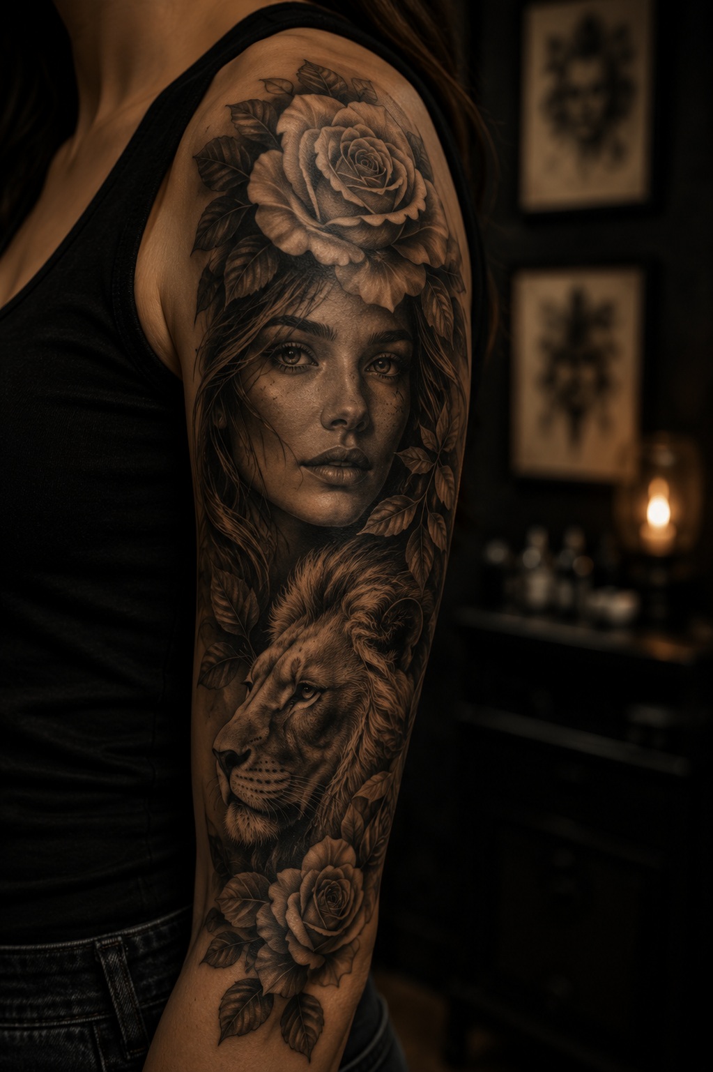 Realistic Tattoo Beispiel bei Most Wanted Berlin